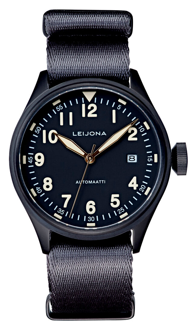 Leijona Hoods Skatta Pitch Black 5030-2570