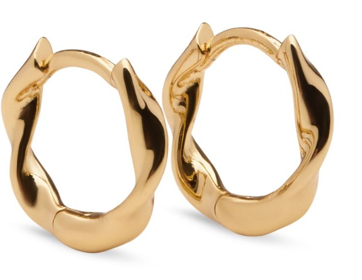 Sparv Little Nook kullatut korvarenkaat 1840101