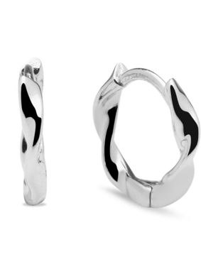 Sparv Little Nook hopeanväriset korvarenkaat 1840201