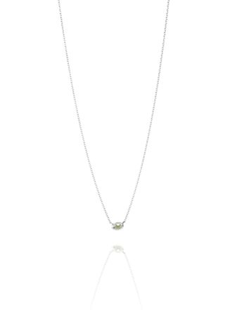 Efva Attling Love Bead kaulakoru Silver green quartz 10-100-01569-4245