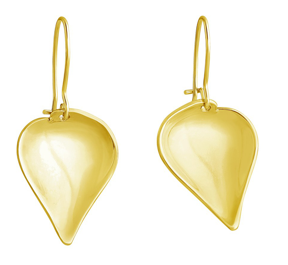 Lempikoru Lumimarja keltakullattu koukkukorvakorut 54 301 00 000