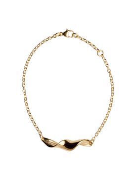 Lumoava Studio Mood kullattu rannekoru TWISTED LS63250100000