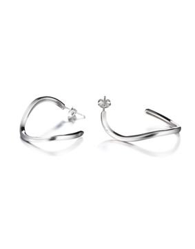 Lumoava Aaria hopea korvakorut L54240900000