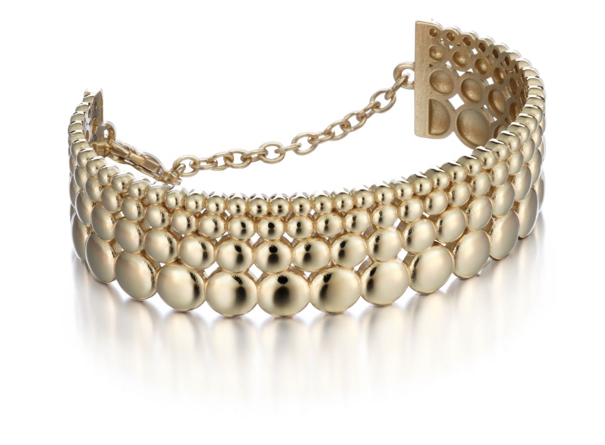 Lumoava Aika rannerengas kullattu L63244200