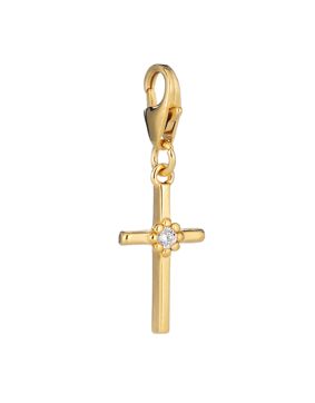 Lumoava Daisy kullattu risti hela L61258130000