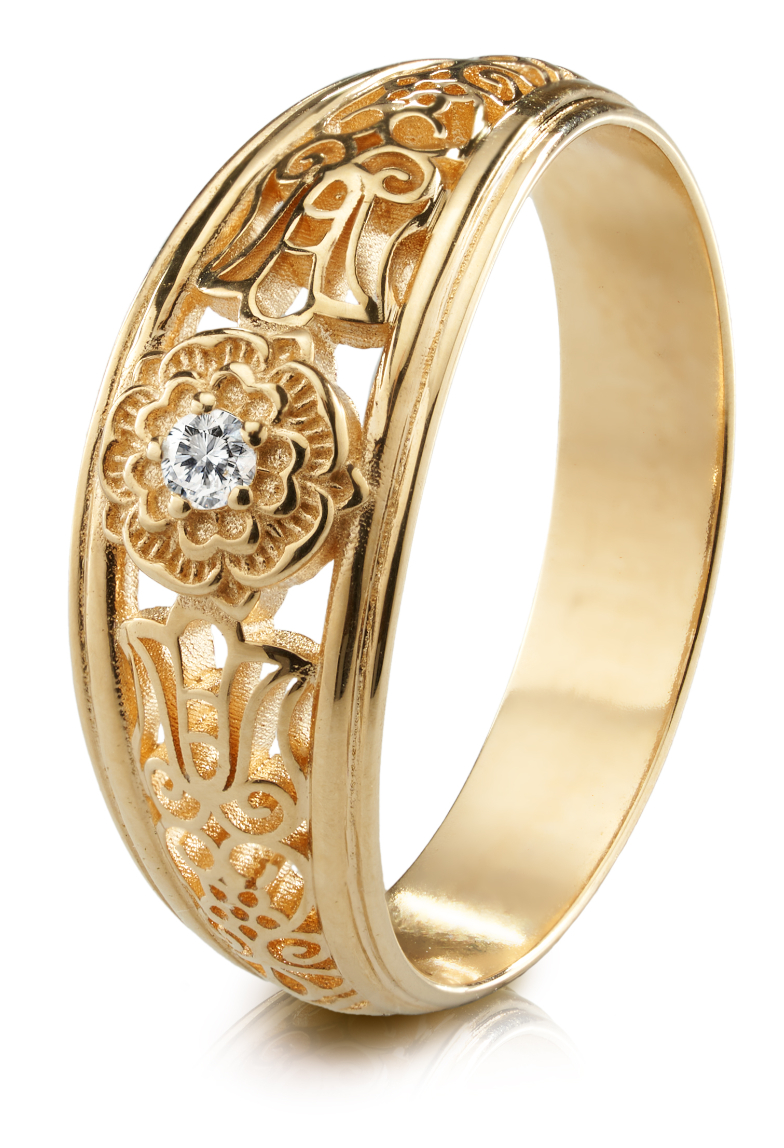 Lumoava Metsäkukkia sormus L72220230000