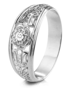 Lumoava Metsäkukkia sormus L82220230000