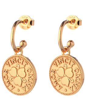 Lumoava Penny kullatut korvakorut L64251100000