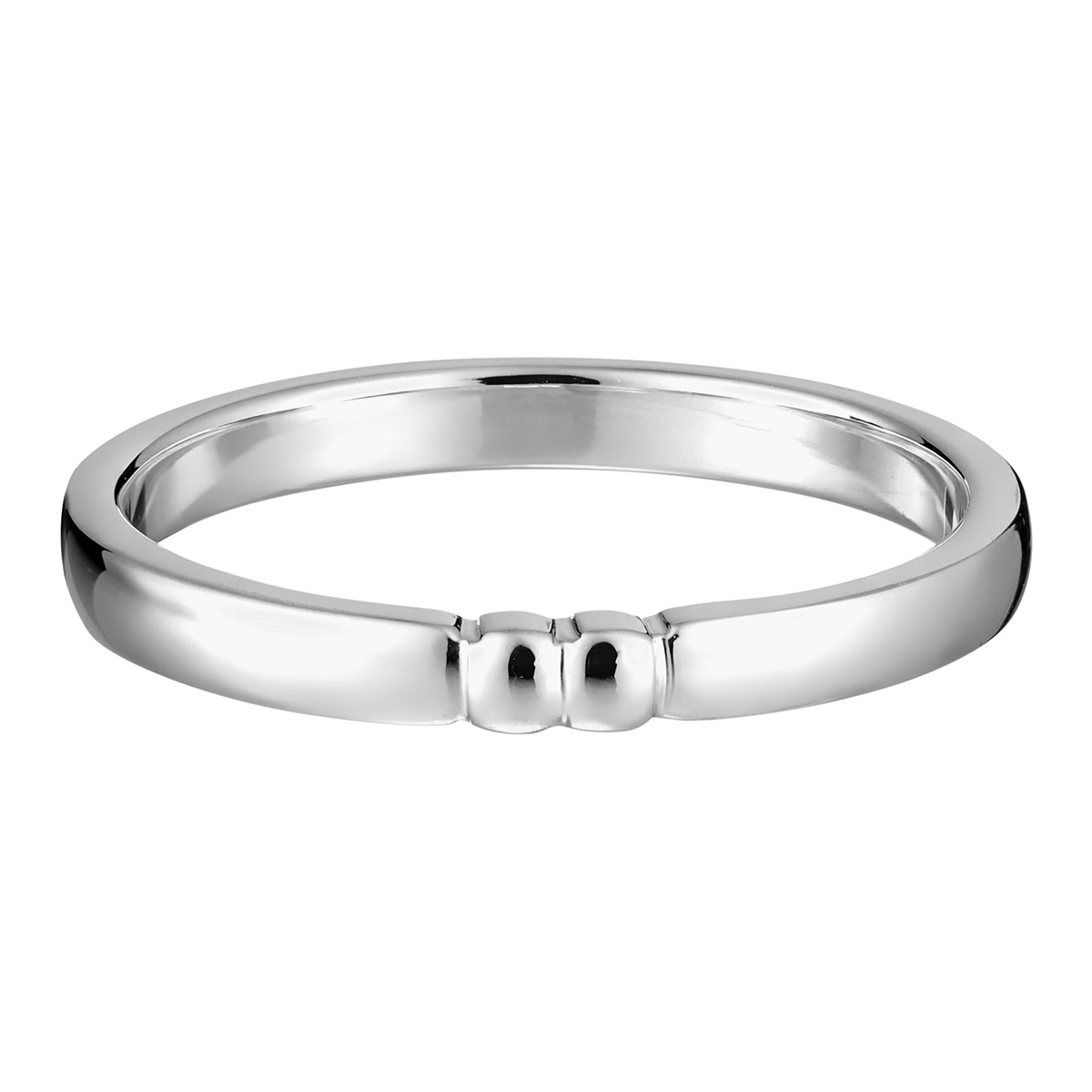 Lumoava Sinä & Minä sormus valkokulta L82262800000