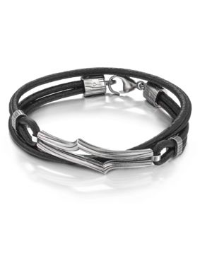 Lumoava Vaellus rannekoru musta L53239896