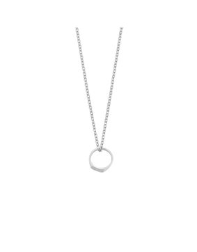 Lykka kastesormus kaulakoru hopeaa