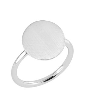 Lykken Casuals hopeasormus 14 mm