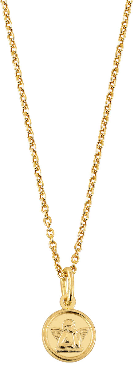 Lykka Symbols kastekoru enkeli kullattu 38cm