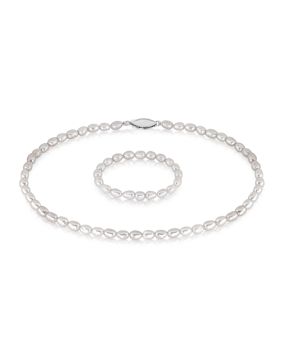 Lykken Pearls kastehelminauha 30+10cm