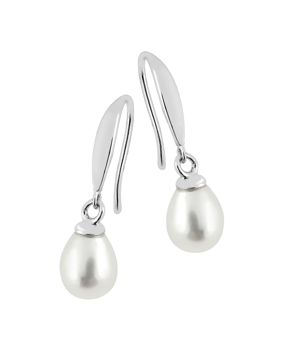 Lykken Pearls helmikorvakorut pisara 6-7mm