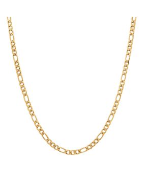 Lykka Strong figaro kaulakoru teräs kullanvärinen 50 cm