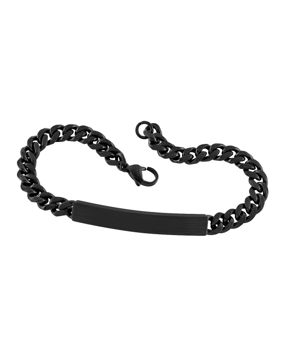 Lykken Strong teräs panssariranneketju 6 mm laatalla mattamusta