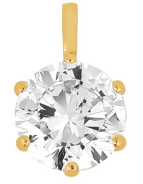 Lykka Casuals kultariipus solitaire 8 mm