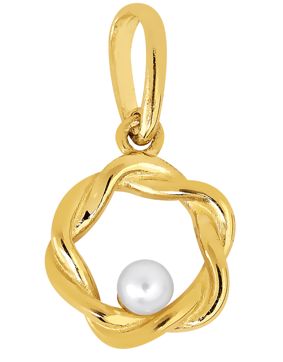 Lykken Pearls kultariipus helmellä 8 mm