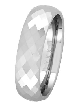Lykka Strong tungsten sormus 6 mm