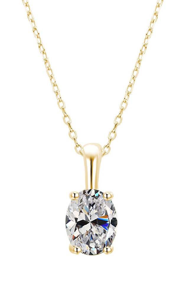 Lykka Symbols birthstone kaulakoru huhtikuu 42+3cm