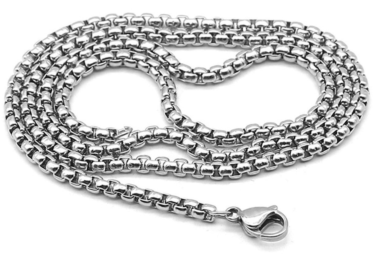 Lykka Viking teräspapuketju 3 mm