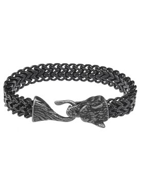 Lykka Viking Fenrir teräsrannekoru 12 mm