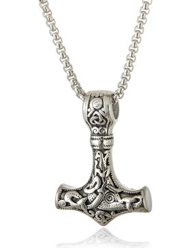 Lykka Viking Mjölnir Thorin Vasara 60 cm kaulakoru 4.3 x 3 cm