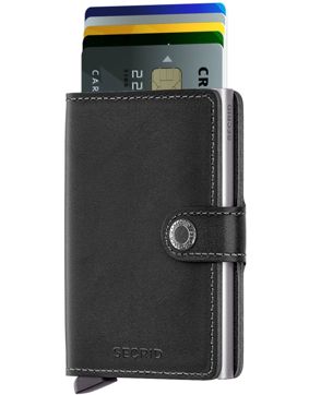 Secrid Miniwallet Original Black Lompakko