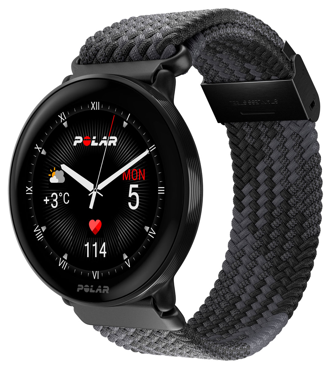 Polar Ignite 3 Black Braided Yarn