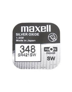Maxell SR421SW hopeaoksidiparisto 348