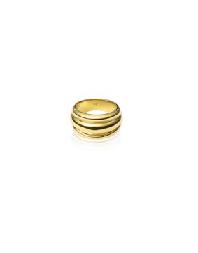 Mockberg Deco Ribbed Gold sormus