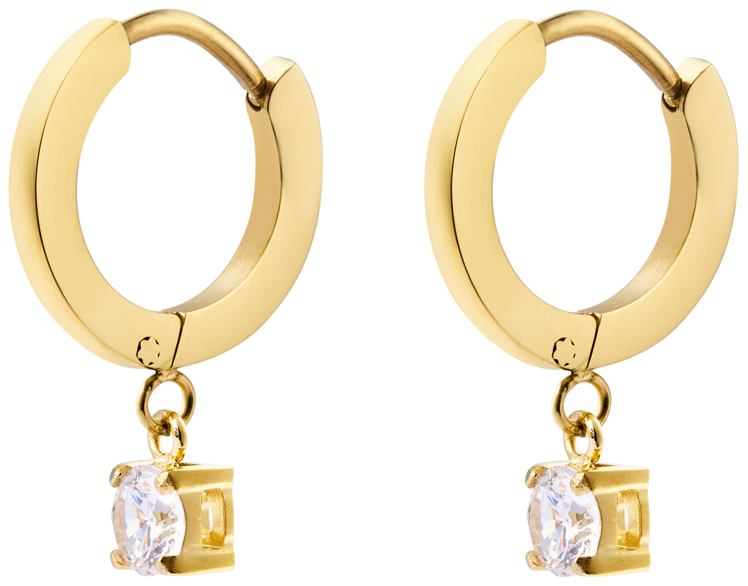 Mockberg Jolie kullatut korvarenkaat kirkas MB0815