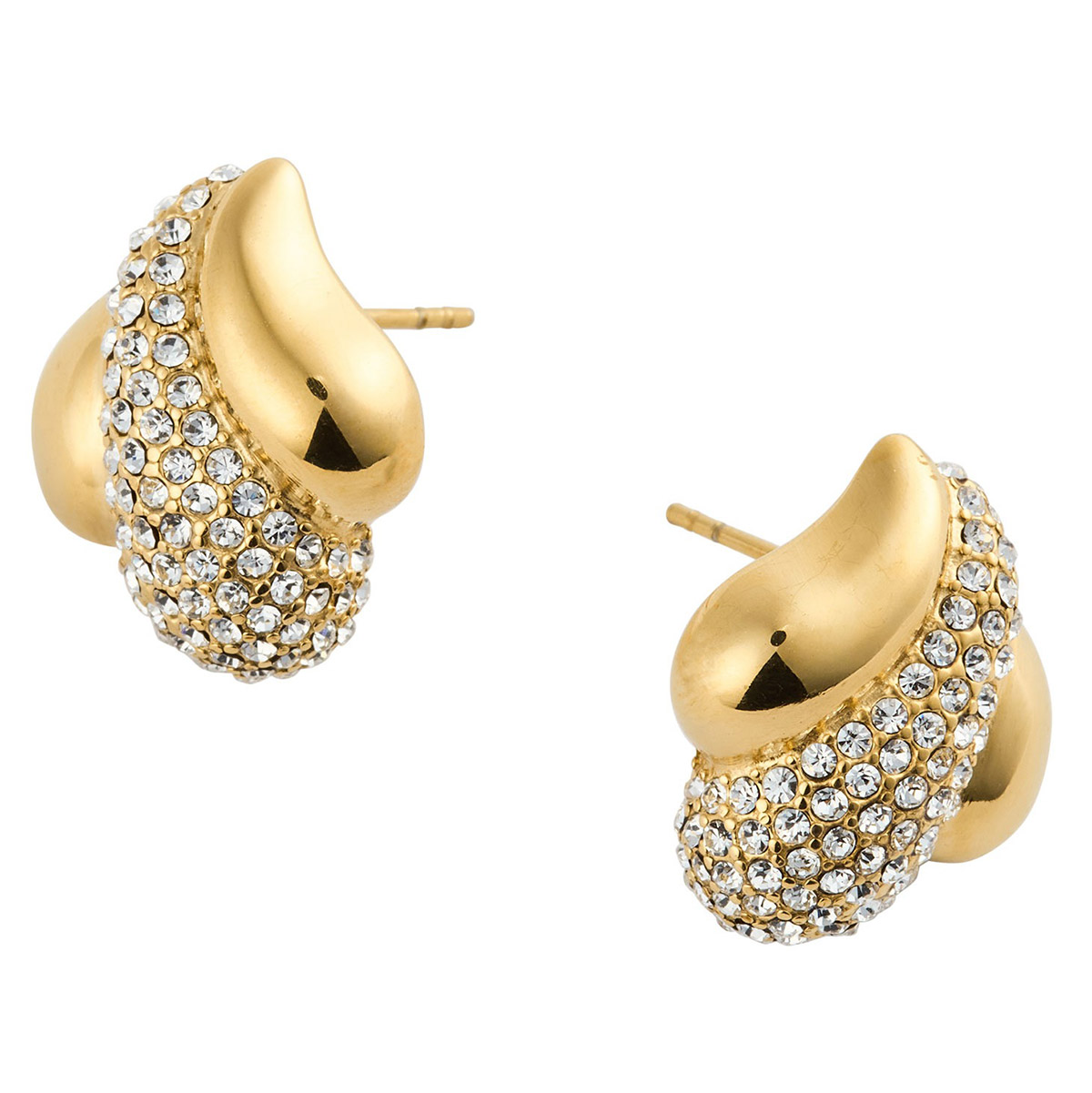 Mockberg x Kenza Soirée kullatut korvakorut MB1851