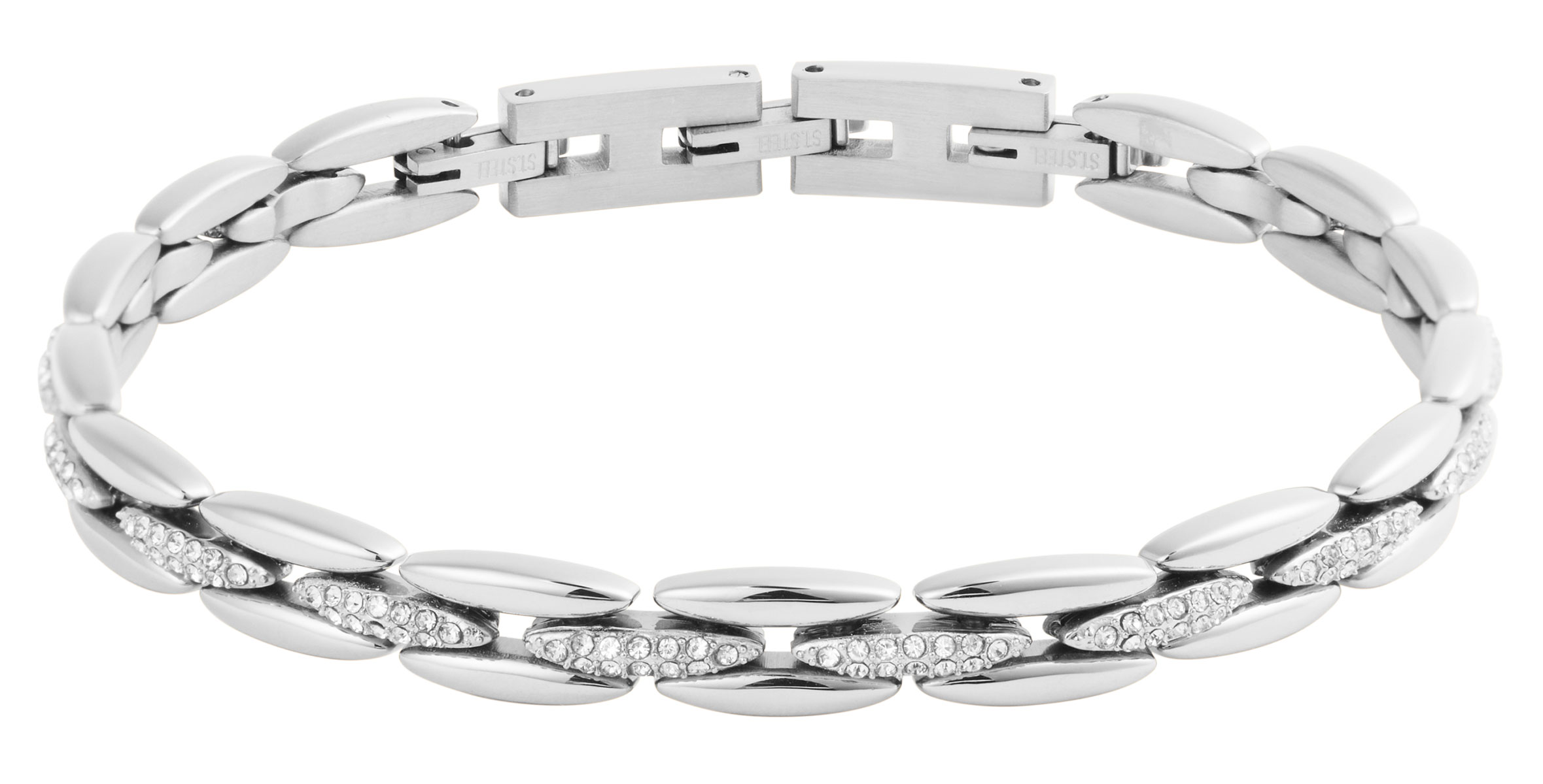 Mockberg x Kenza Illume teräsrannekoru suuri MB1916