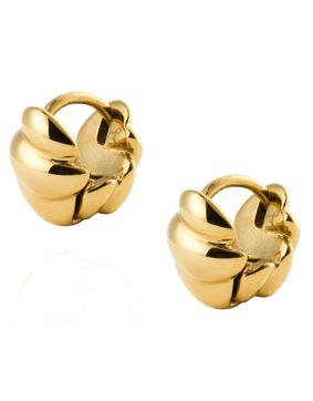 Mockberg x Kenza Seléne kullatut teräskorvakorut MB1925