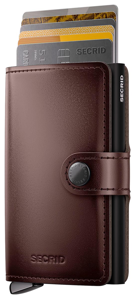 Secrid Premium Miniwallet Dusk Dark Brown+