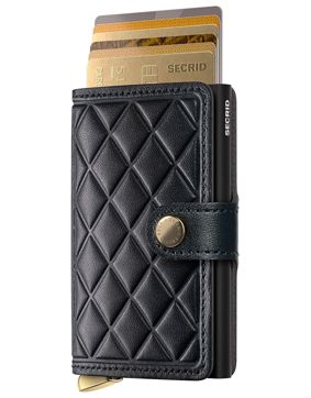 Secrid Premium Miniwallet Emboss Diamond Black+