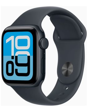 Apple Watch SE 3 GPS 40mm Midnight Aluminium Case with Midnight Sport Band MEH94QN/A