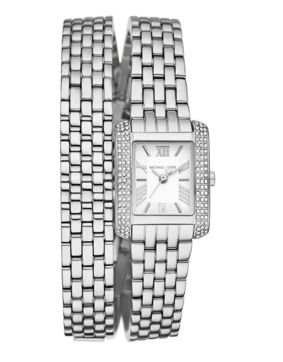 Michael Kors Emery Silver white MK4834