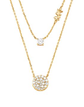 Michael Kors kullanvärinen double hopeakaulakoru MKC1591AN710