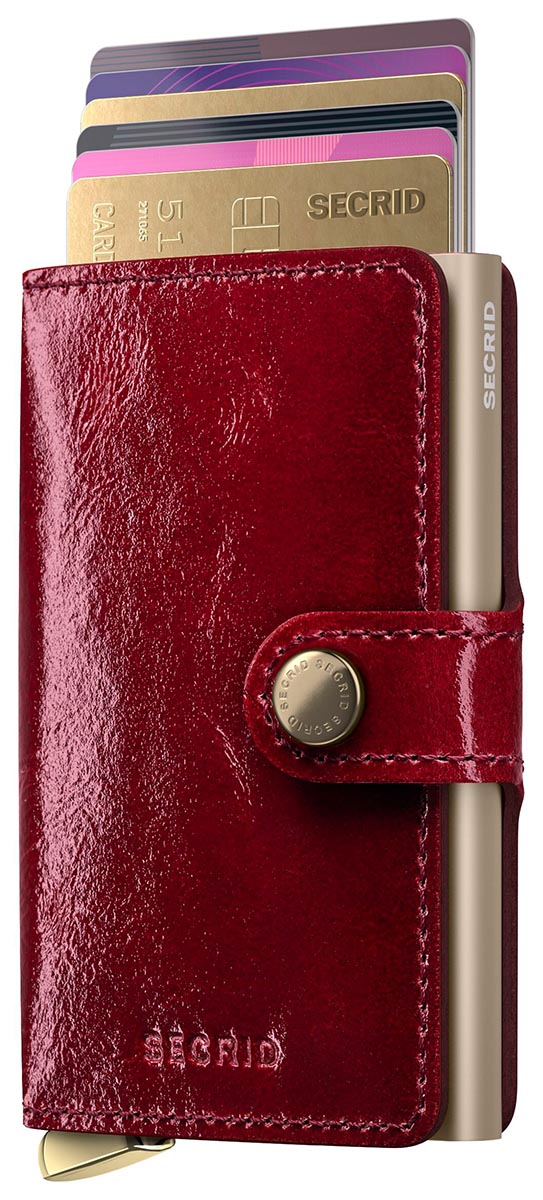 Secrid Premium Miniwallet Naplak Red+