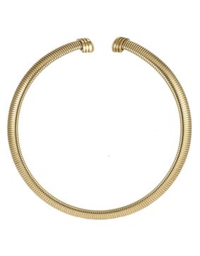 Lykken Trend kullattu choker teräspanta