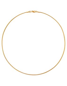 Mockberg Snake Chain kullattu kaulakoru MO579