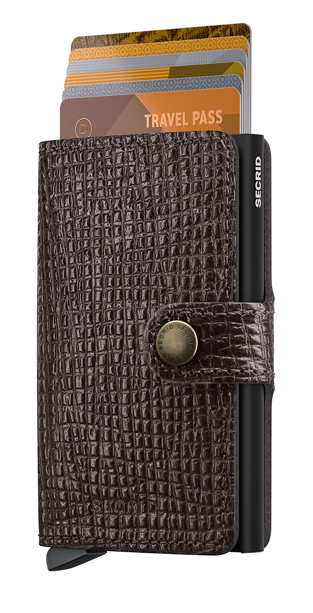 Secrid Miniwallet Palmellato Brown