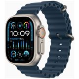Apple Watch Ultra 2 GPS + Cellular titaanikuori 49mm sininen Ocean-ranneke MREG3KS/A