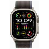 Apple Watch Ultra 2 GPS + Cellular titaanikuori 49mm sininen/musta Trail Loop-ranneke - koko M/L MRF63KS/A