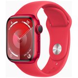 Apple Watch Series 9 GPS punainen alumiinikuori 41mm (PRODUCT)RED Sport-ranneke - koko S/M MRXG3KS/A