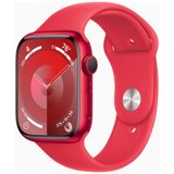 Apple Watch Series 9 GPS + Cellular punainen alumiinikuori 45mm (PRODUCT)RED Sport-ranneke - koko M/L MRYG3KS/A