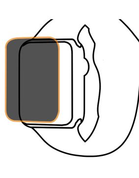 Apple Watch näytönsuojalasi 42 mm